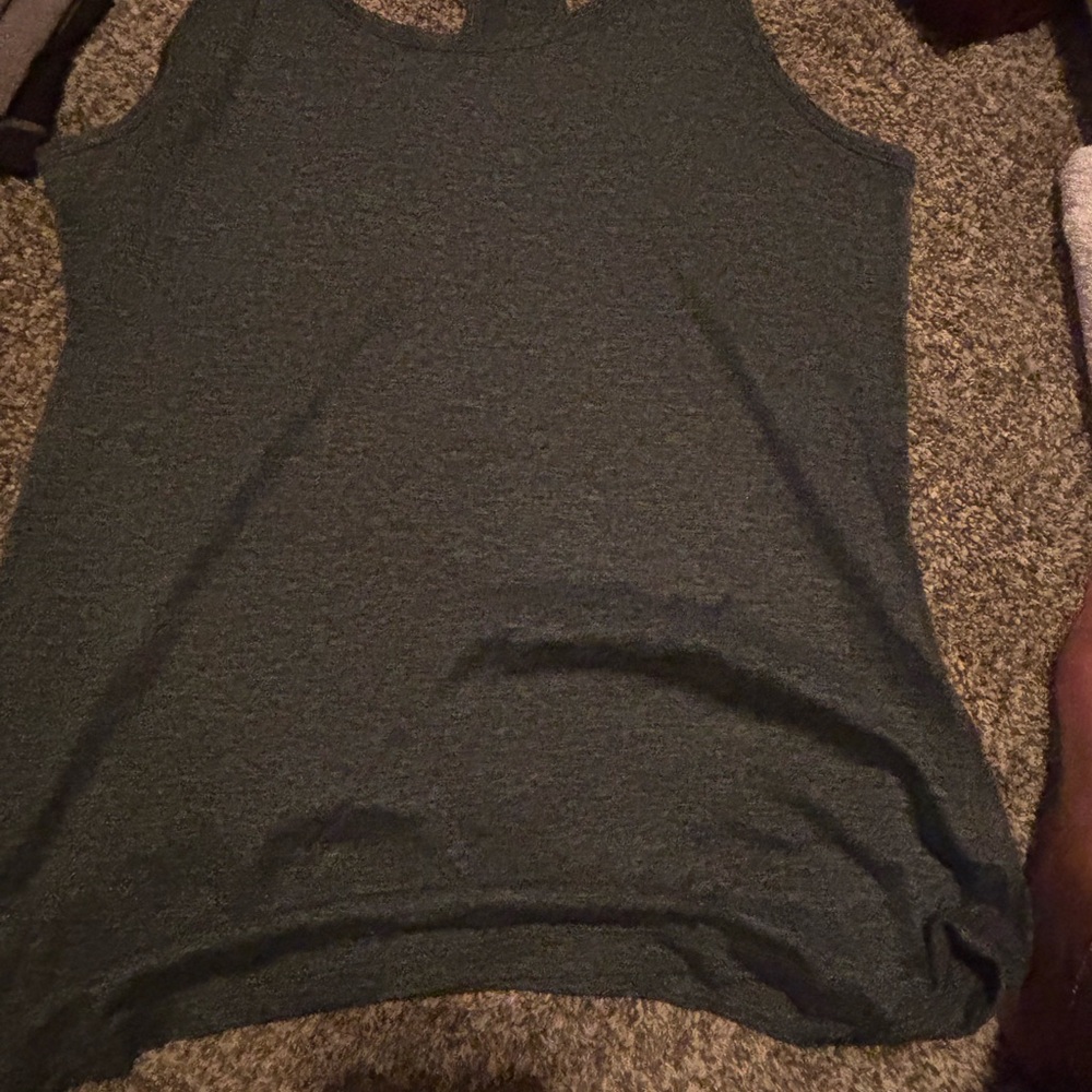 Nike Women's Sleeveless Top - Dark Gray